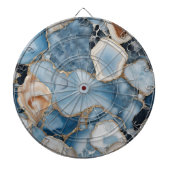 Agaat Marmeren Dartboard Dartbord (Voorkant)