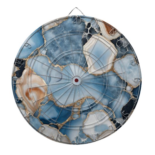 Agaat Marmeren Dartboard Dartbord (Voorkant)