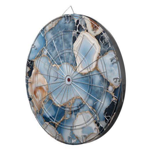 Agaat Marmeren Dartboard Dartbord (Voorkant Rechts)