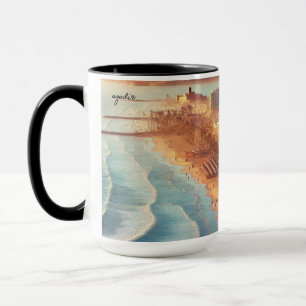 Agadir Skyline Mok - Sunset Vibes aan de kust