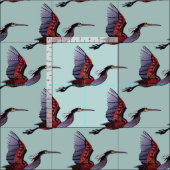 Agami heron celadon blauw stof (Delen)