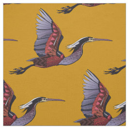Agami heron gold fabric stof