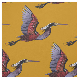 Agami heron gold fabric stof