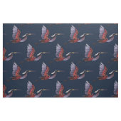 Agami heron indigo fabric stof (Fat Quarter)