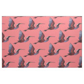 Agami-heron watermeloen stof (Fat Quarter)