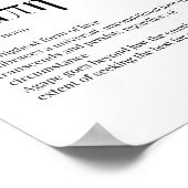 Agape greek definitie voor liefde poster (Hoek)