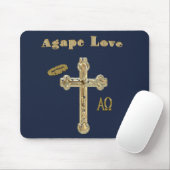 Agape love mousepad muismat (Met muis)