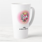 Agape Love Tattoo Graffiti Latte Mok (Rechterhoek)