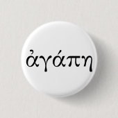 Agape Ronde Button 3,2 Cm (Voorkant)