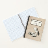 Agaricus Augustus Mushroom gepersonaliseerd Comp Notitieboek (Binnen)