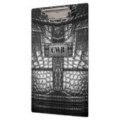 Agartarset Cool Retro Beautiful Monogram Klembord (Links)