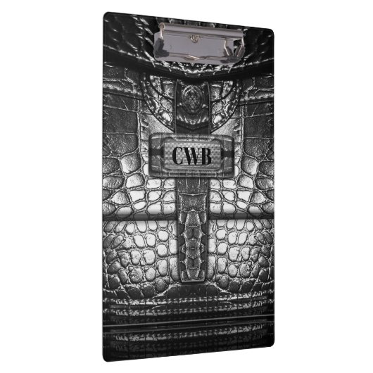 Agartarset Cool Retro Beautiful Monogram Klembord (Rechts)