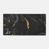 Agate Black et Gold Marble (Recto)