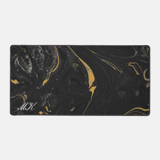 Agate Black et Gold Marble (Recto)