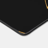 Agate Black et or Marbre tourbillon (Coin)