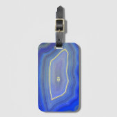 Agate Blue Bagagelabel (Voorkant (verticaal))