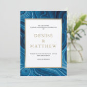 Agate Collectie Uitnodiging (Staand voorkant)