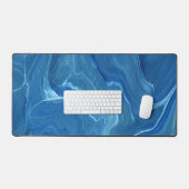 Agate de marbre bleu Résumé (Clavier et souris)