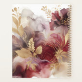 Agate floral de Parties scintillant de Bourgogne e (Dos)