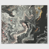 Agate Fluid Marmer Cadeaupapier (Vlak)