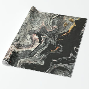 Agate Fluid Marmer Cadeaupapier