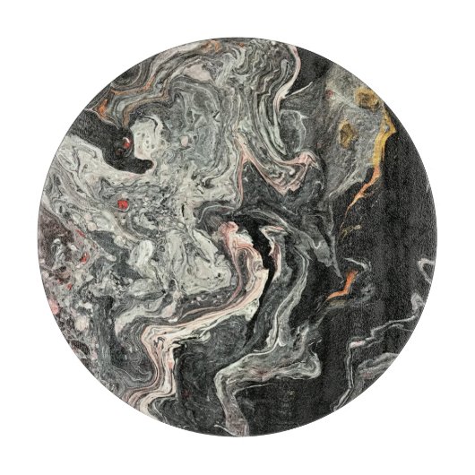 Agate Fluid Marmer Snijplank (Voorkant)
