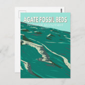 Agate Fossil Beds National Monument  Briefkaart (Voorkant / Achterkant)
