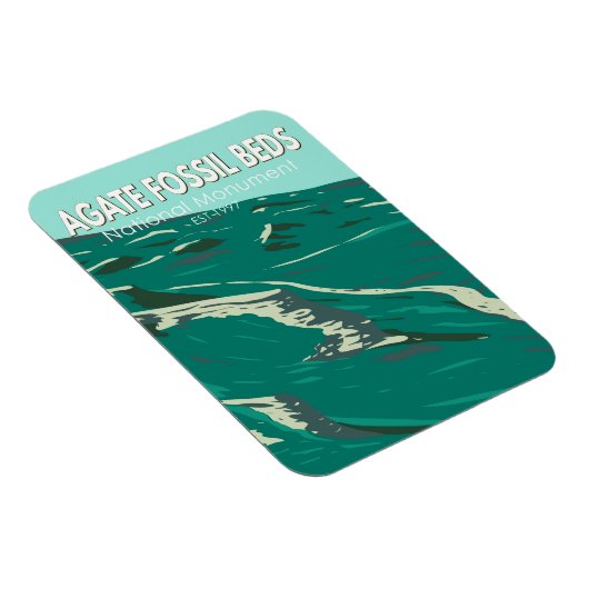 Agate Fossil Beds National Monument  Magneet (Rechterzijde)