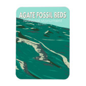 Agate Fossil Beds National Monument  Magneet (Verticaal)