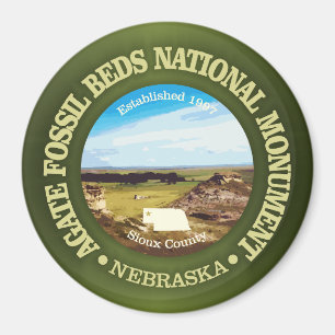 Agate Fossil Beds (NM) Magneet