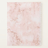 Agate Geode Mariage Parties scintillant Plans Rose (Dos)