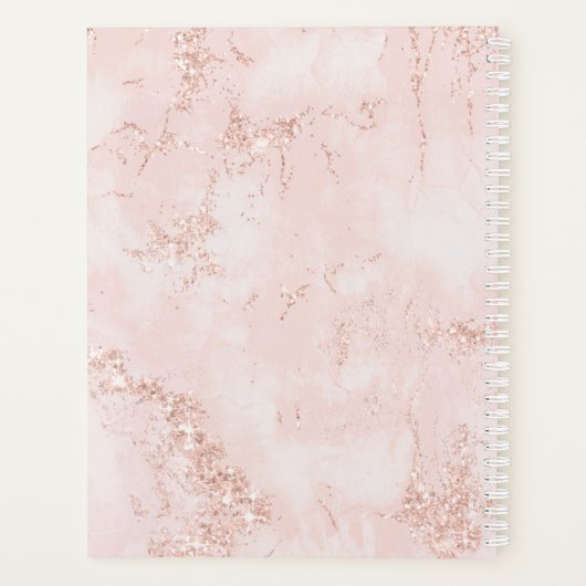 Agate Geode Mariage Parties scintillant Plans Rose (Dos)