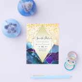 AGATE GLITTER Bespaar De Data Glamour BUDGET Flyer (Enkel)