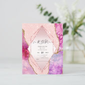 AGATE GLITTER RSVP Budget (Staand voorkant)