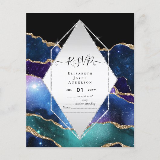 AGATE GLITTER RSVP Budget (Voorkant)