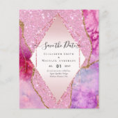 AGATE GLITTER Save The Dates Glamour BUDGET (Voorkant)