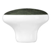 Agate Green Stone Ceramic Knob Keramische Knop (Zijkant)