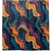 Agate Kunst Douchegordijn (Voorkant)