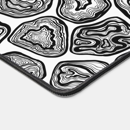 Agate les tranches en noir et blanc (Coin)