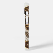 Agate Marble Geïnspireerde Luxury Textuur Case-Mate iPhone Case (Achterkant / Links)