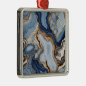 Agate Marble Ornement de Noël (Droite)