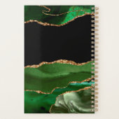 Agate Marbré Vert Émeraude Contemporain (Dos)