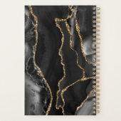 Agate noir et or (Dos)