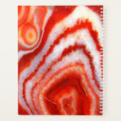 Agate Orange De Sang Tombé. (Dos)