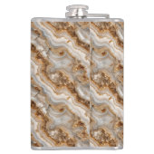 Agate Print Fles Heupfles (Achterkant)