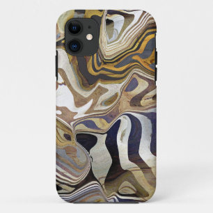 Agate Rock Quartz-ontwerp iPhone 11 Hoesje