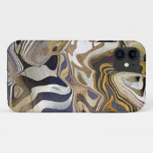 Agate Rock Quartz-ontwerp Case-Mate iPhone Case (Achterkant (horizontaal))