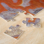 Agate steekproef legpuzzel (Zijkant)