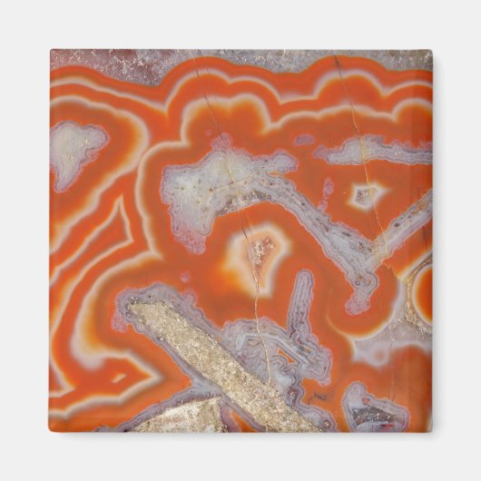 Agate steekproef magneet (Voorkant)