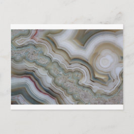 Agate Stone Abstract Briefkaart